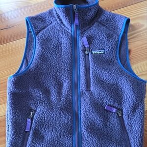Patagonia Purple Fleece Vest